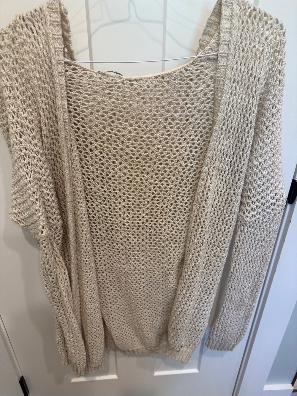 Hooded cardigan